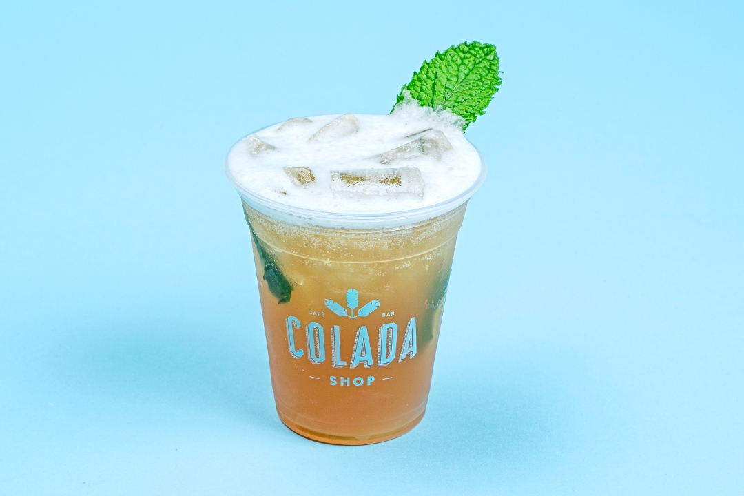 SHAKEN MINT LIMEADE.