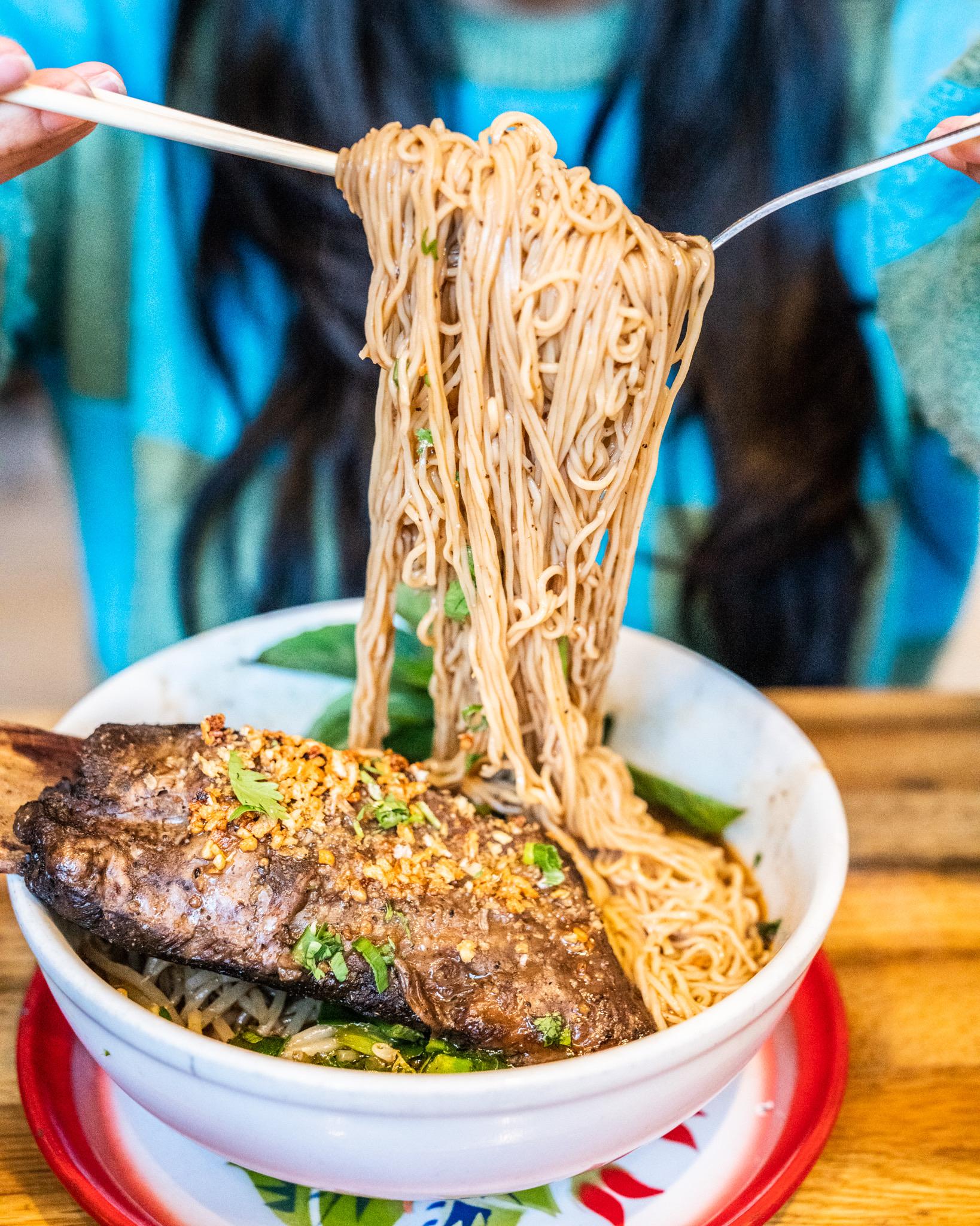 24 Hours Beef Noodle Soup.