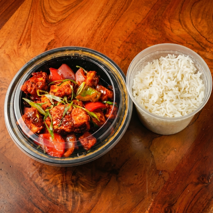 Chilli Paneer.