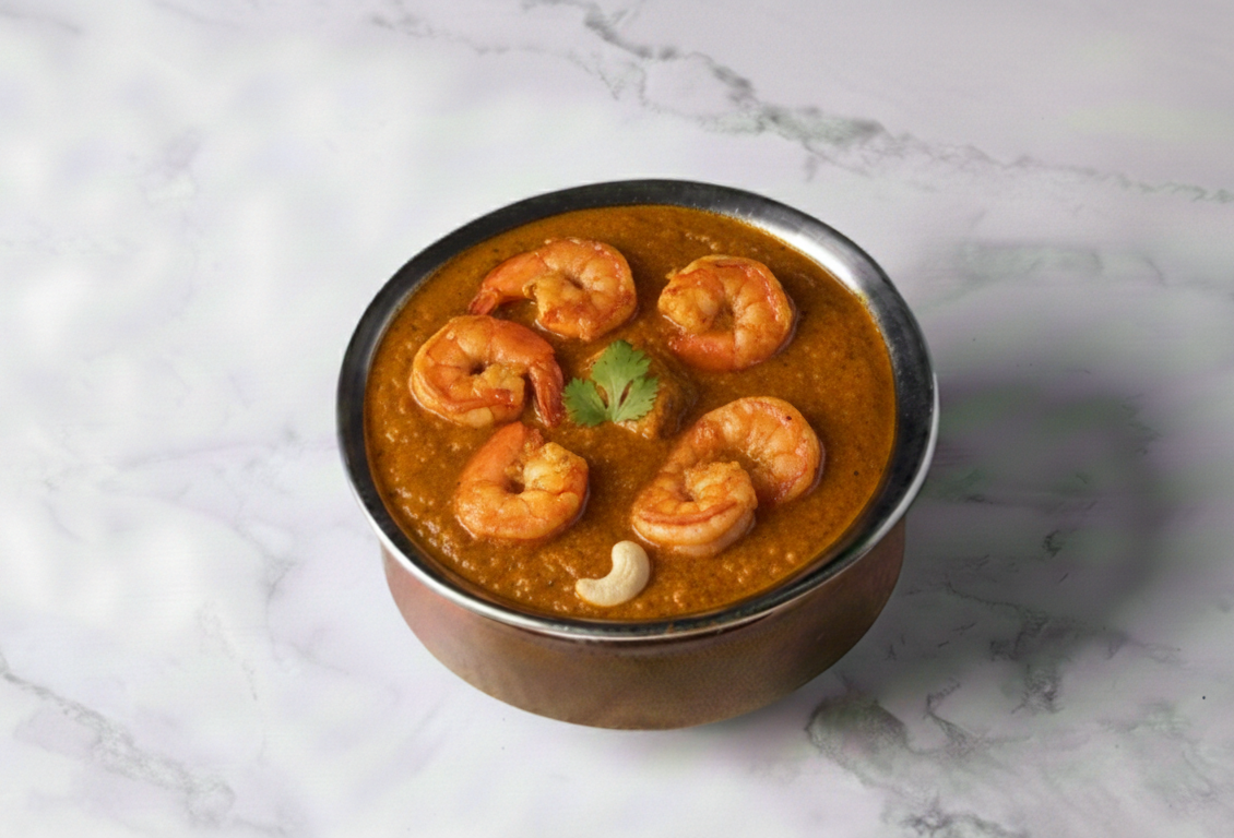 SHRIMP BUTTER MASALA.