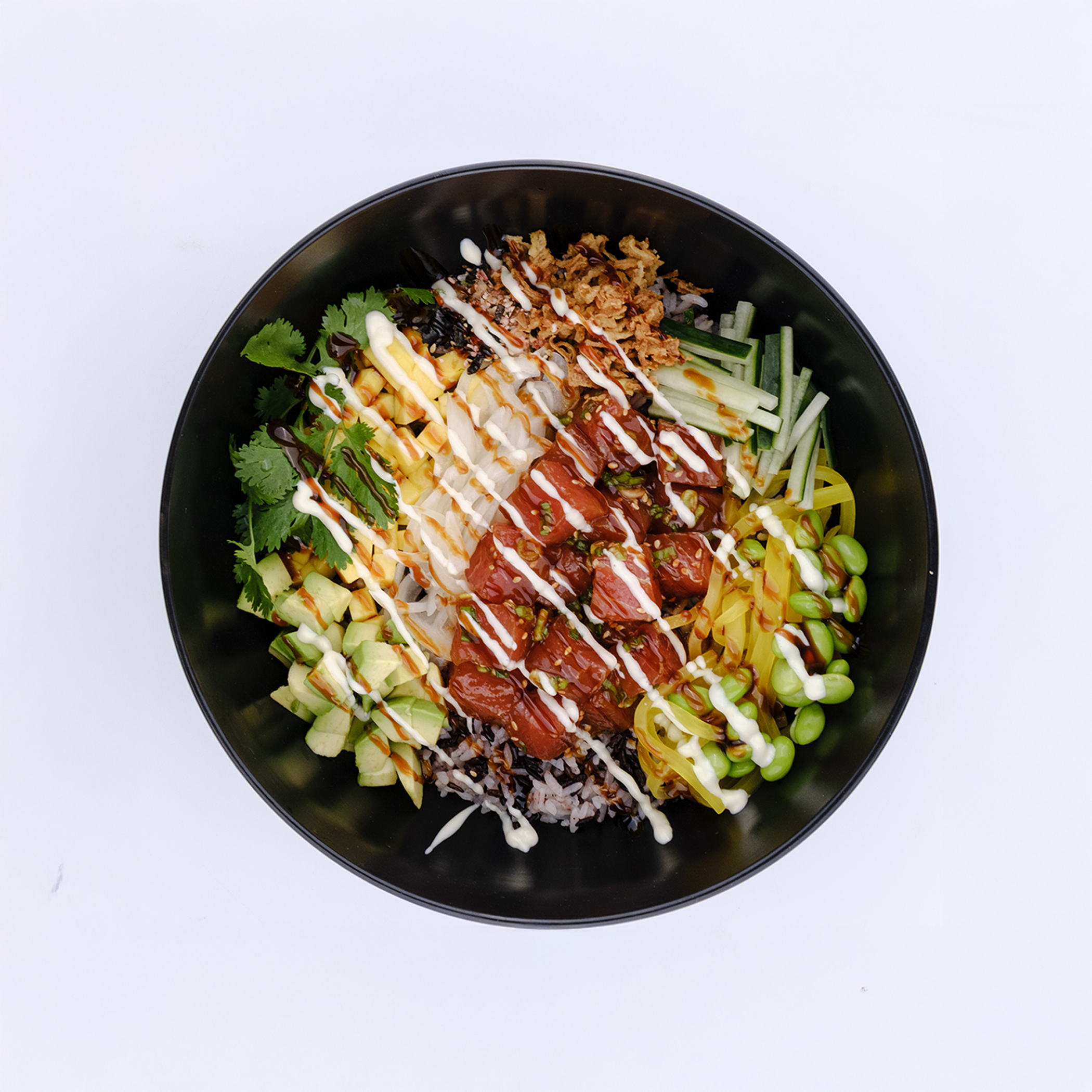 Ahi Tuna Poke Bowl.