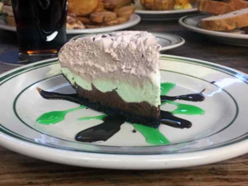 Shamrock Pie.
