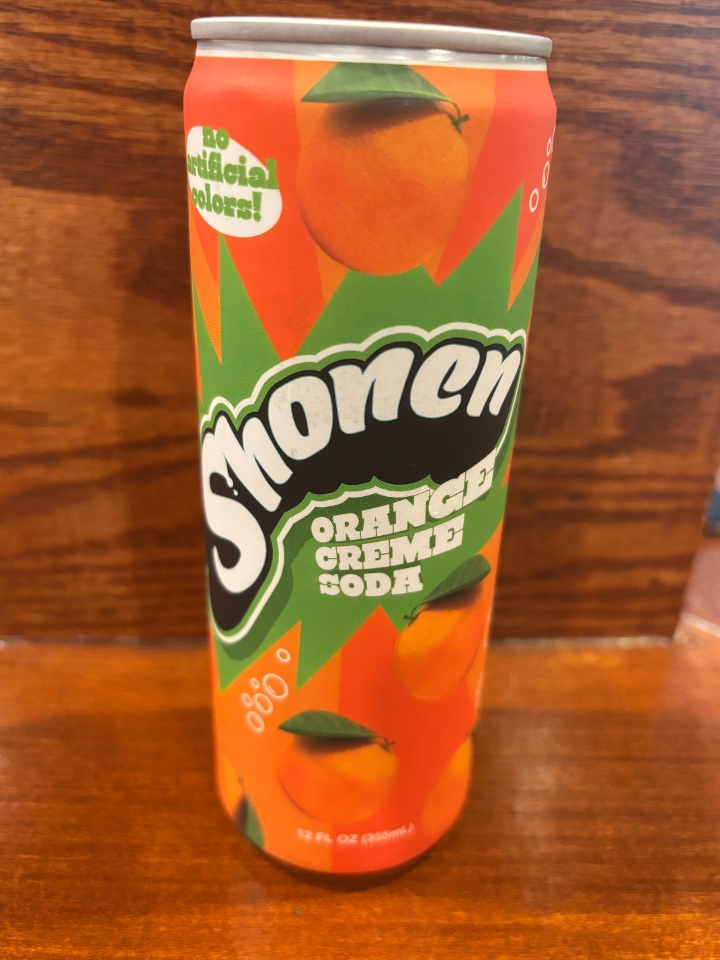 Shonen Orange Cream Soda.