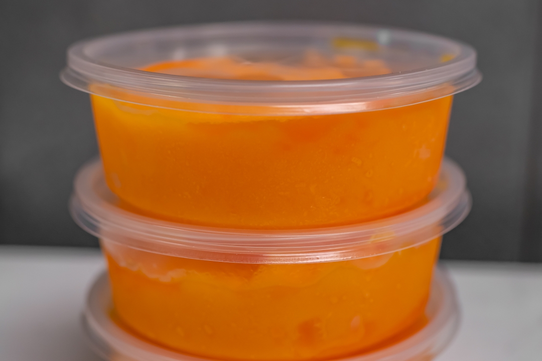Orange Cream Italian Water Ice.