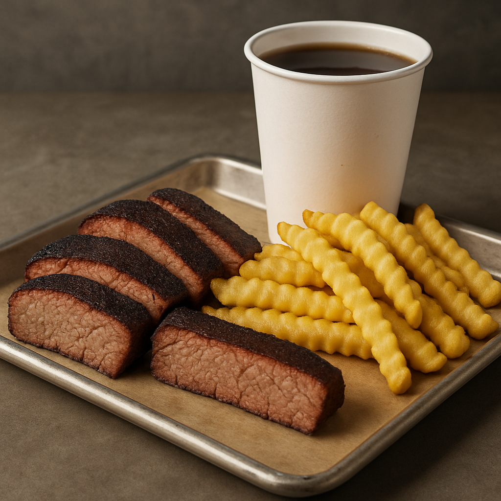 1 Meat Plate Kid's Meal.