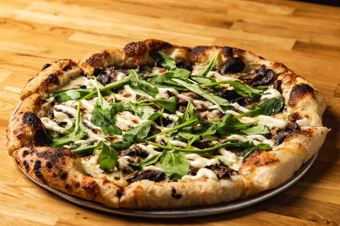 Large Mushroom Truffle Pizza.
