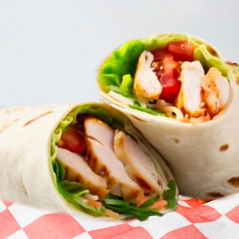 Grilled Chicken Wrap.