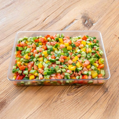 Israeli Chopped Salad.