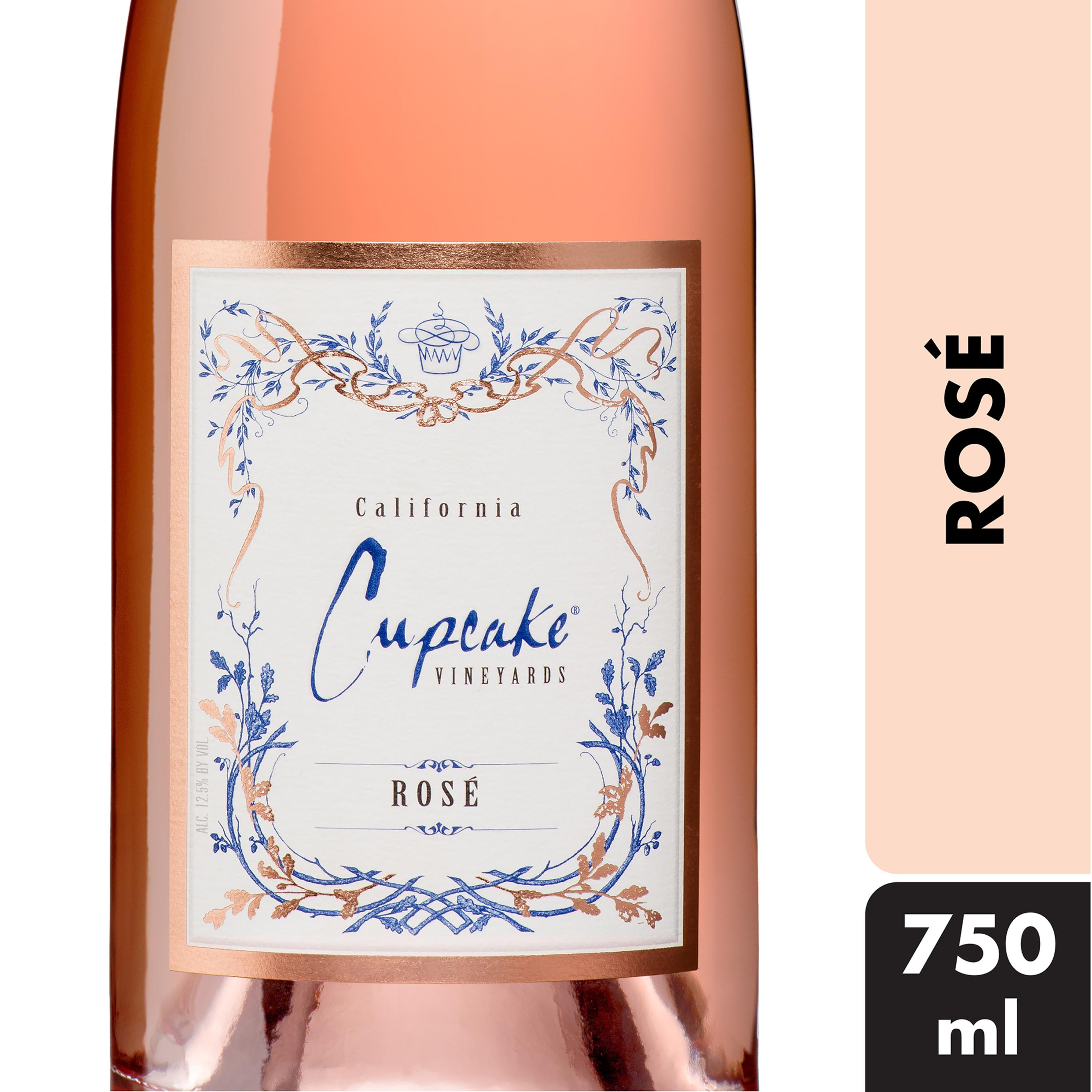 Cupcake Vineyards Rose Wine California 750ml.