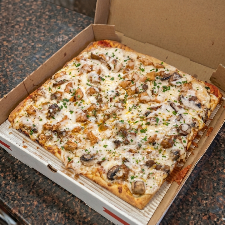 Lg Pie Chicken Marsala.