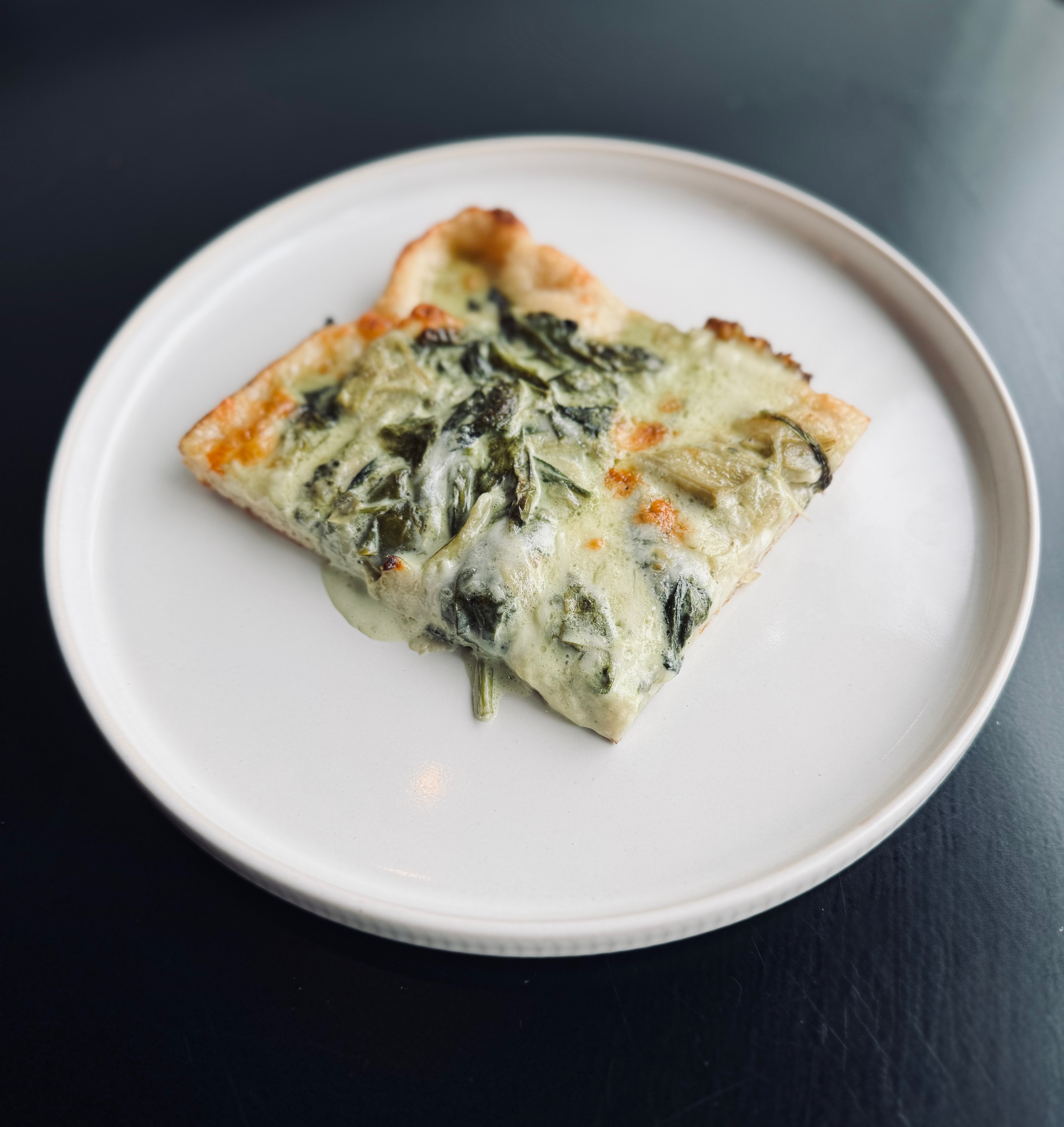 Spinach & Artichoke Slice.