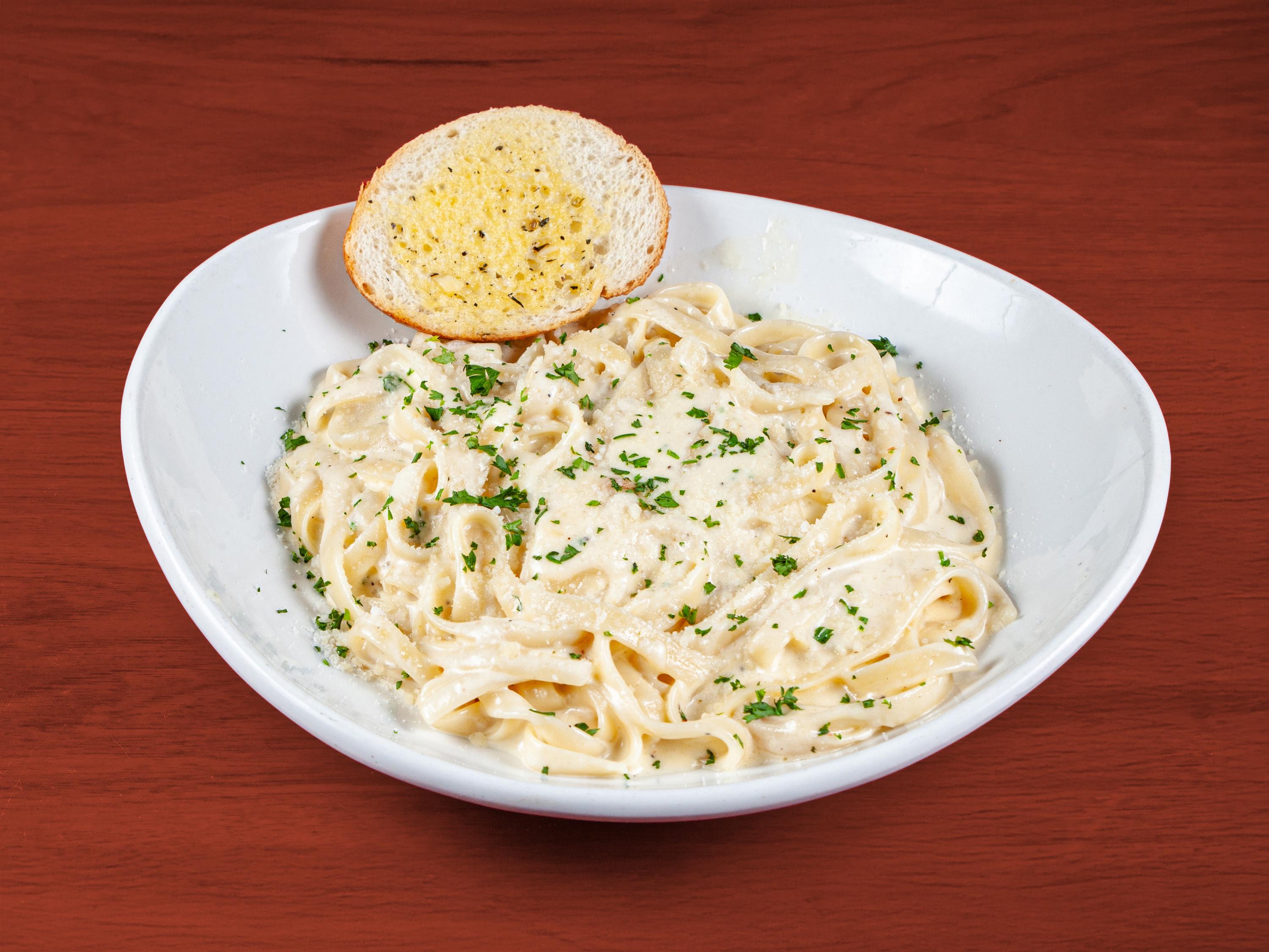 Fettuccine Alfredo.