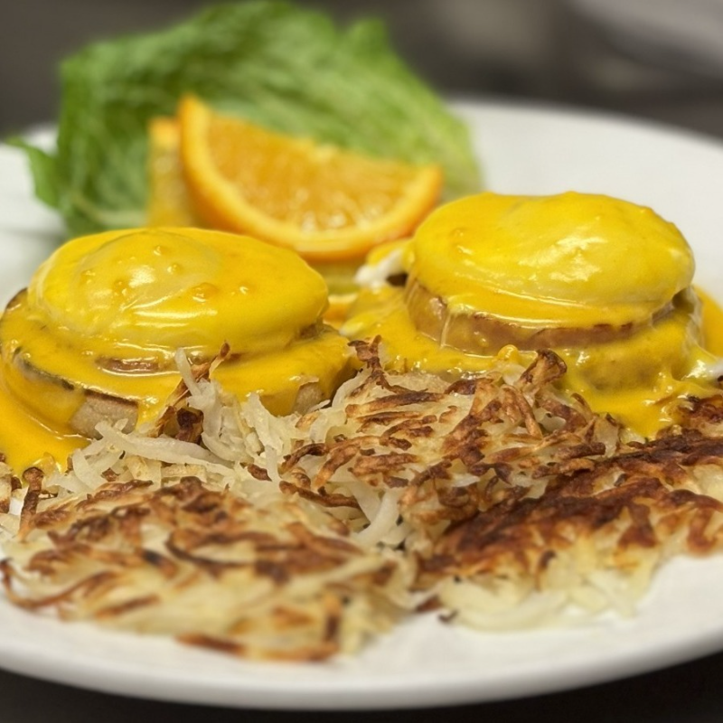 Traditional Benedict.