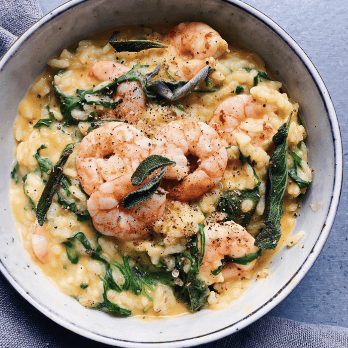 Shrimp Risotto.