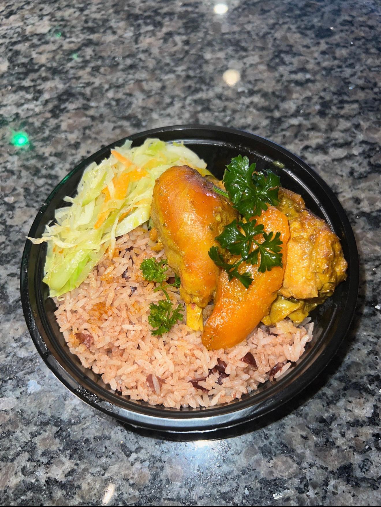 Curry Chicken (Reggae Bowl).