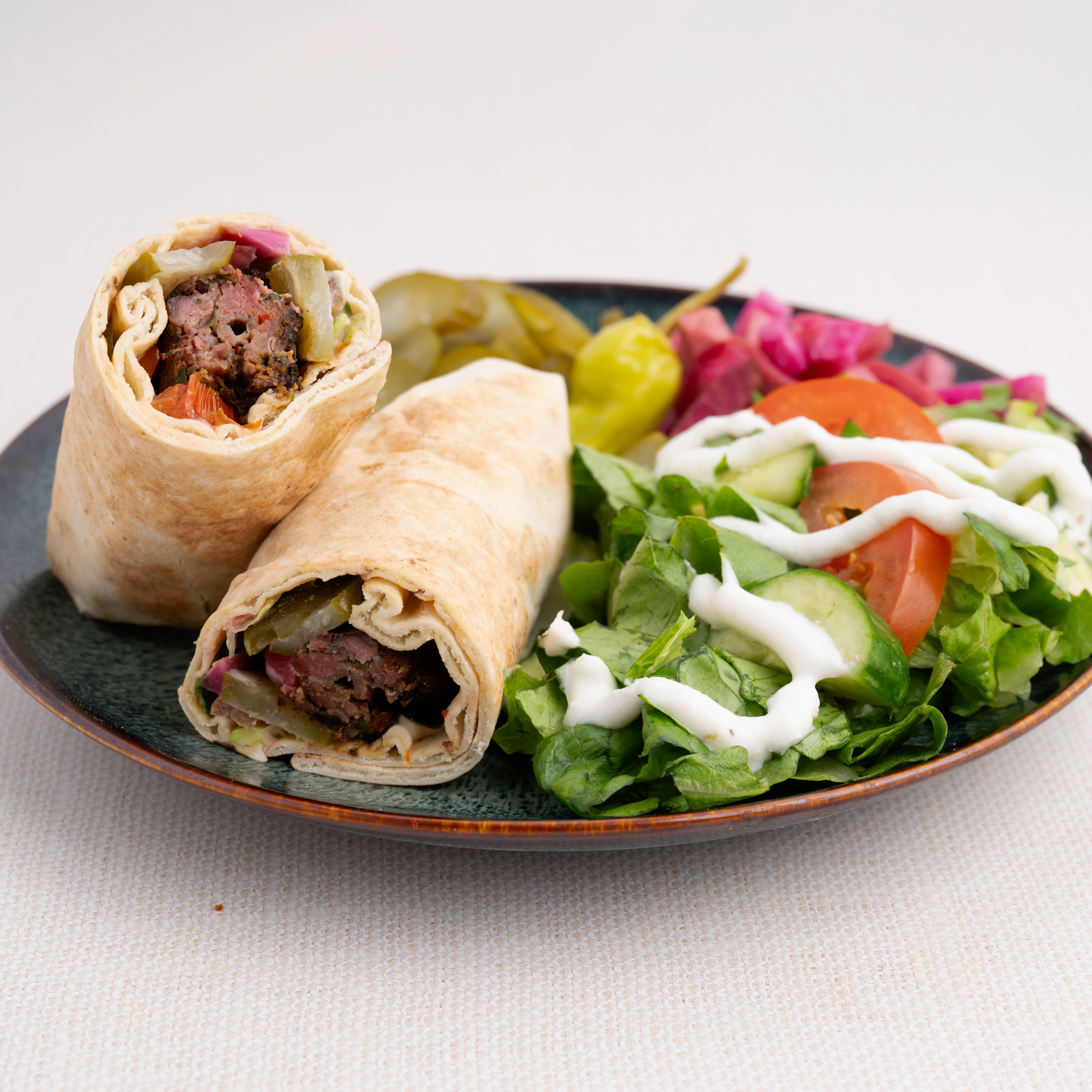 16. Kofta Kabob Wrap.