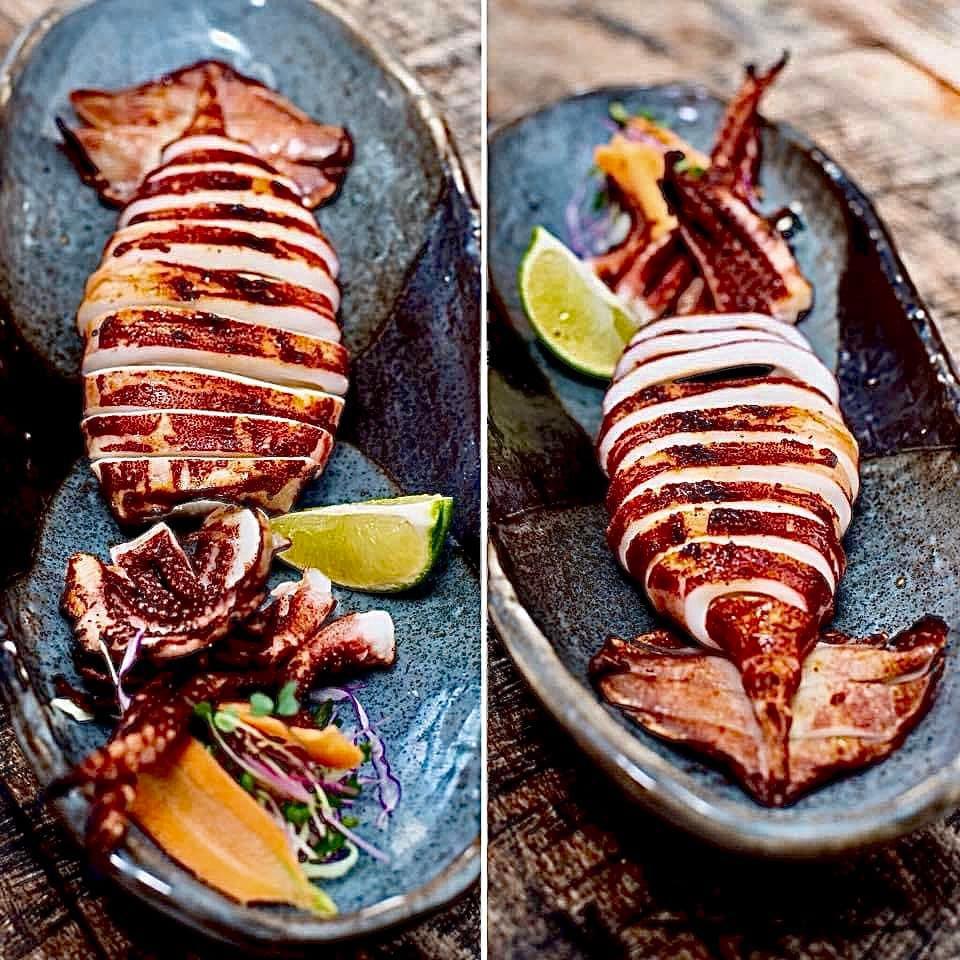 Grilled Squid.