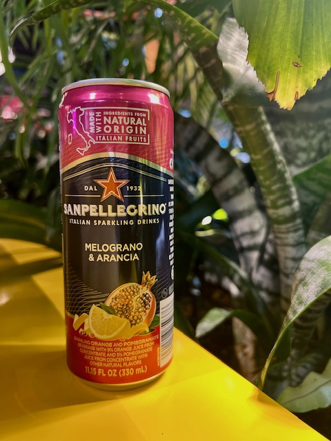 San Pellegrino Pommegranates.