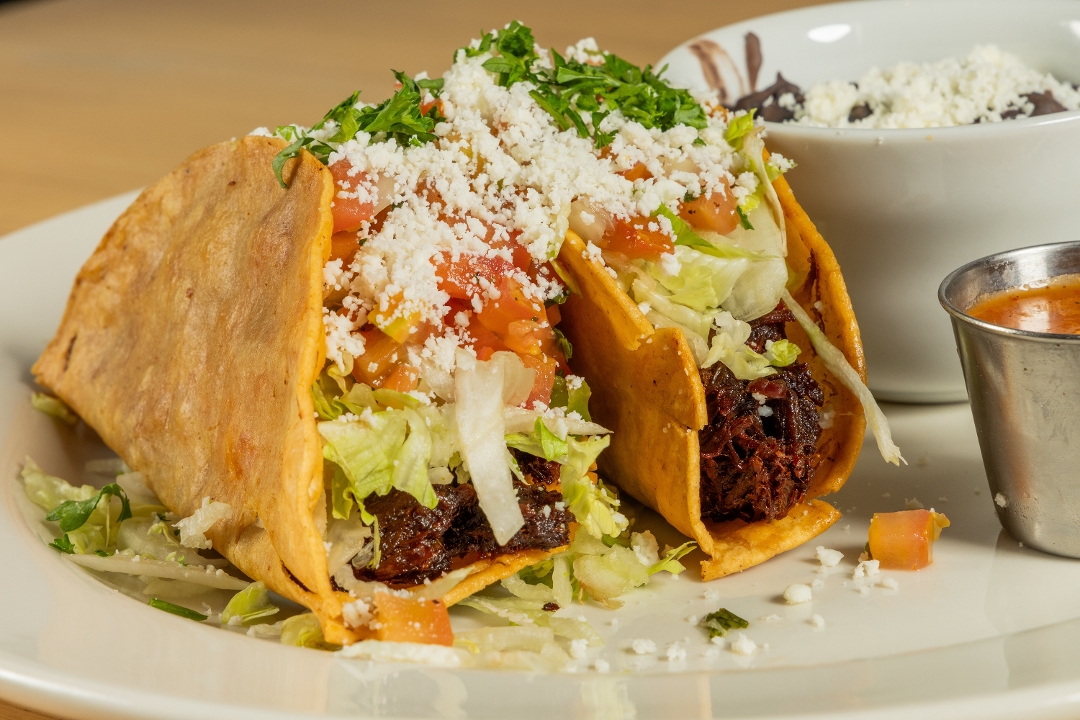Crispy Beef Tacos.