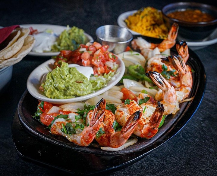 Camarones Diablo Fajitas.