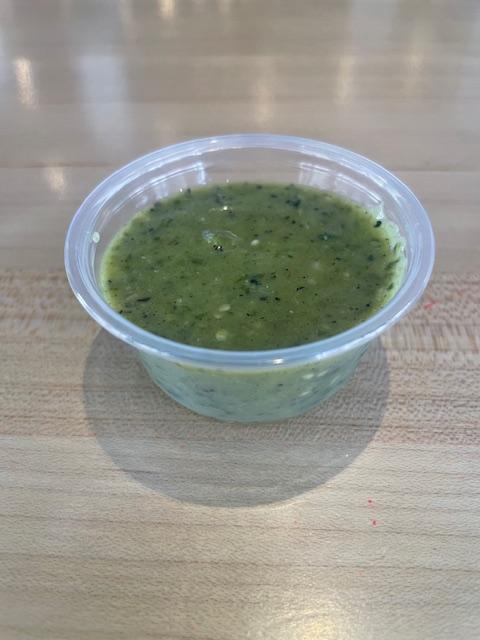 2 oz. Green Salsa.