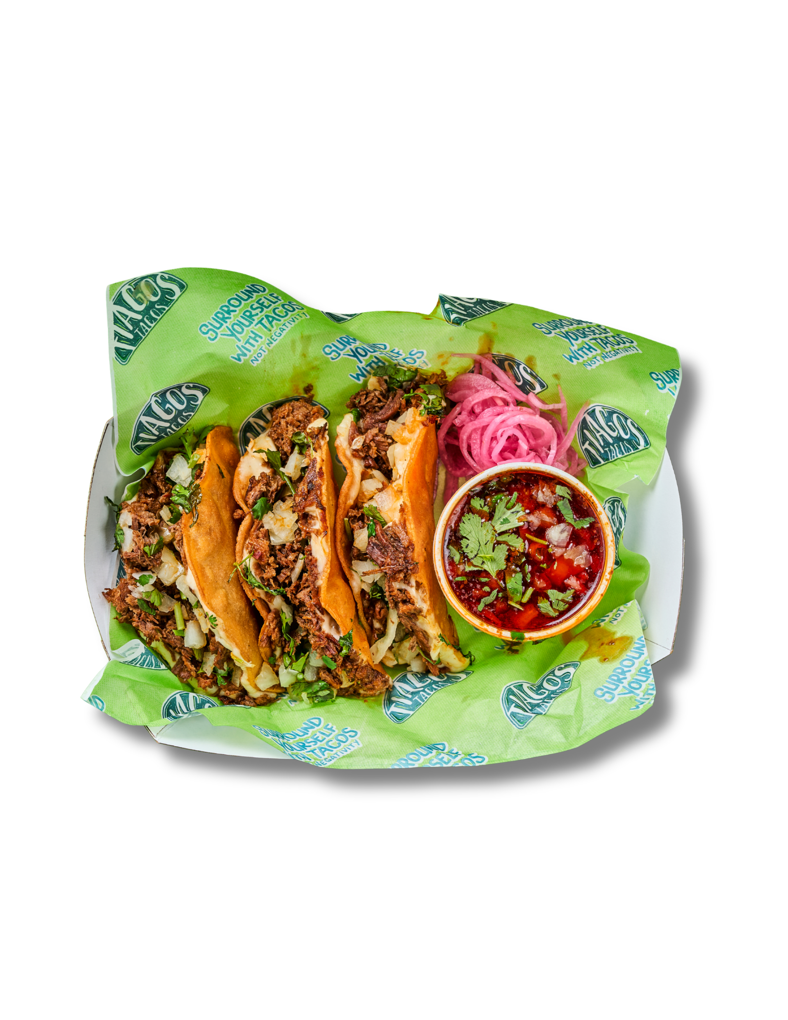 Quesa Birria Taco Trio.
