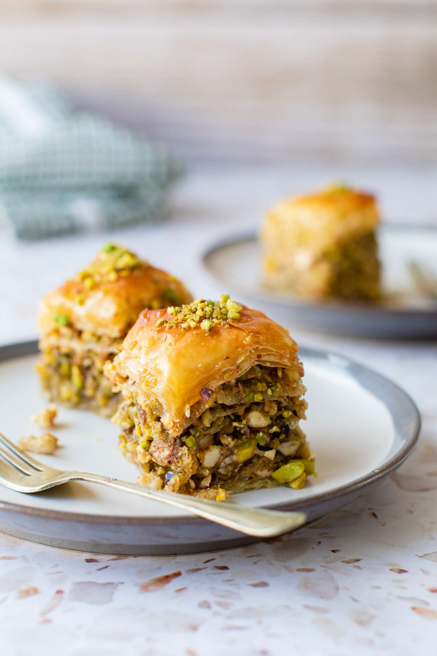 Pistachio Baklava.