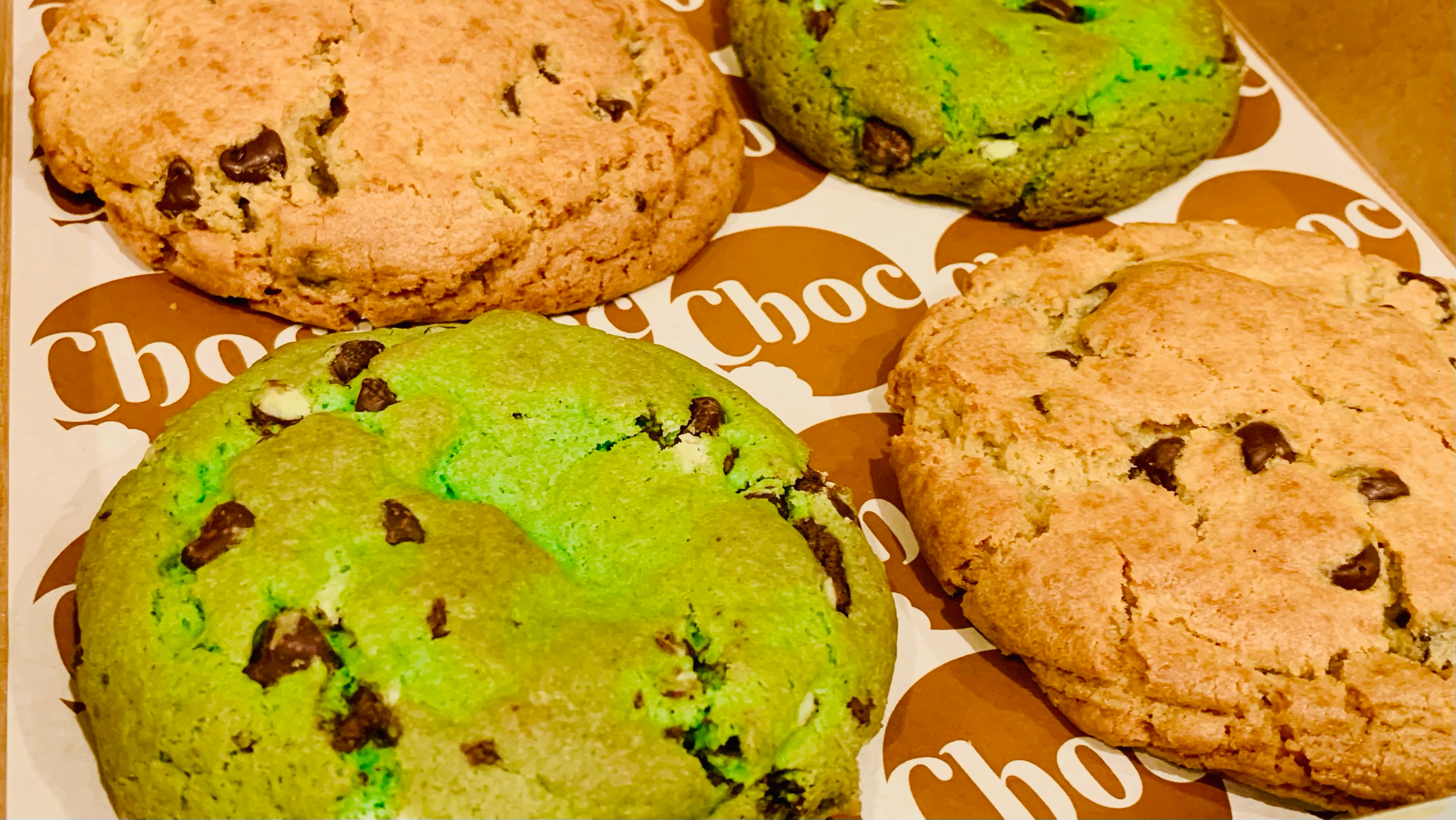 Seasonal Half & Half Cookies.