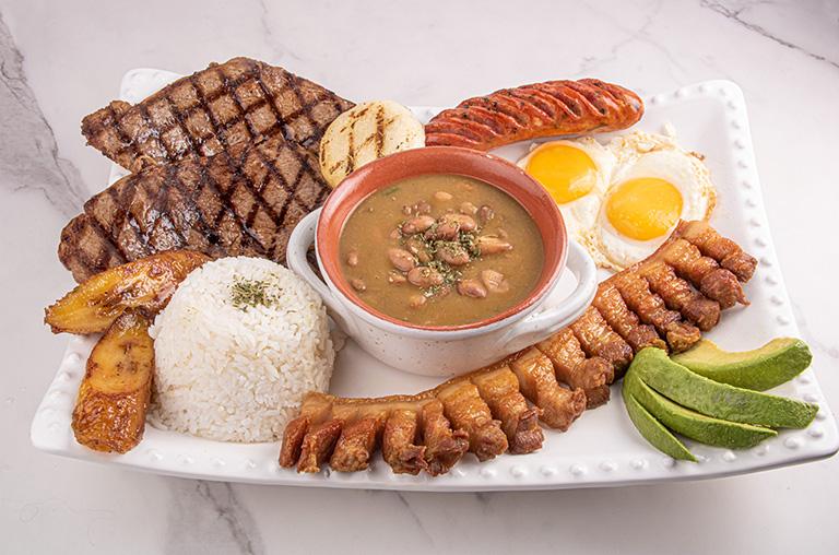 Bandeja Paisa.
