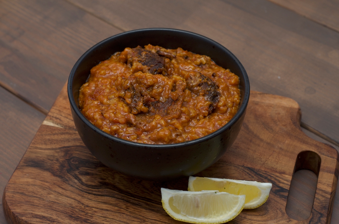 Rice Chulent Plate (Osh Savo).