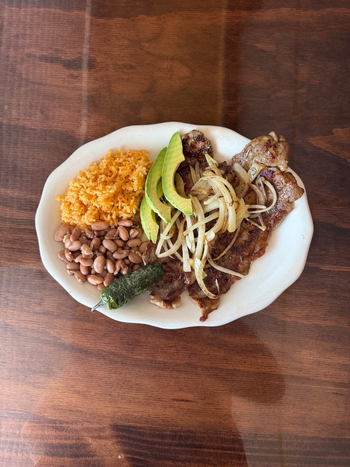 Carne asada.