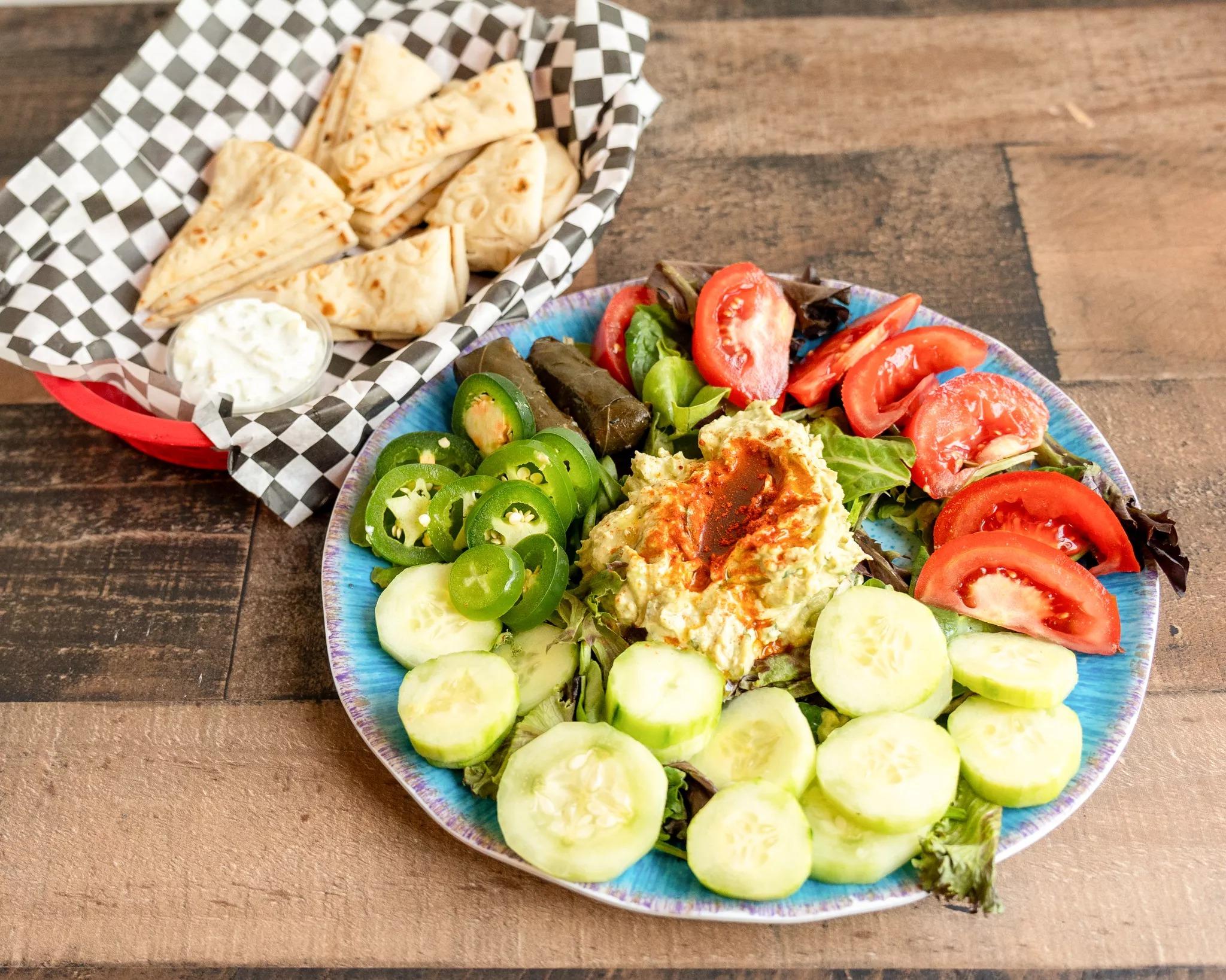 Mordor Hummus Platter.