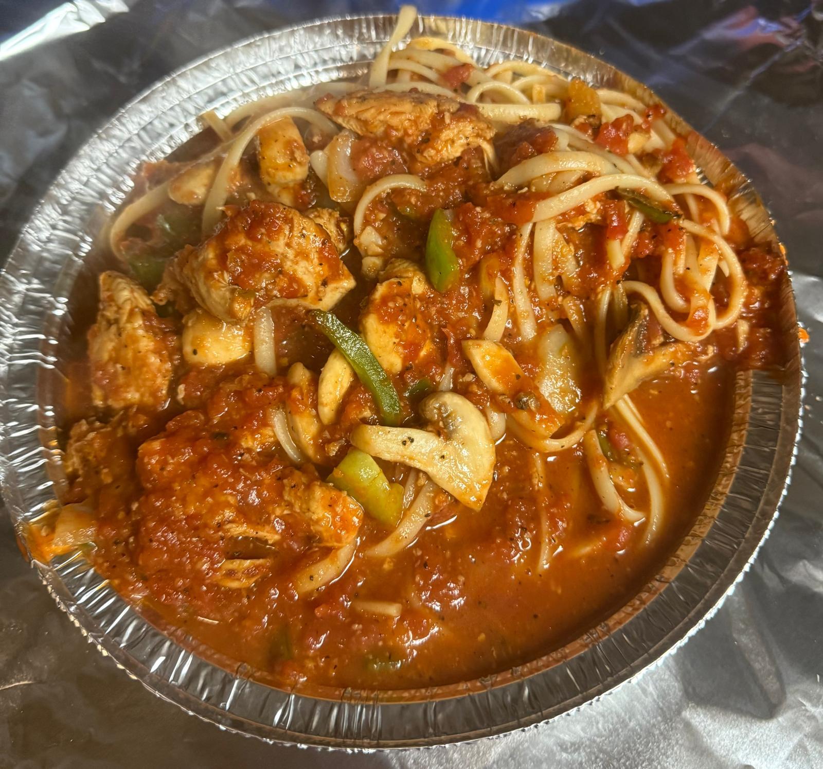 Chicken Cacciatore.