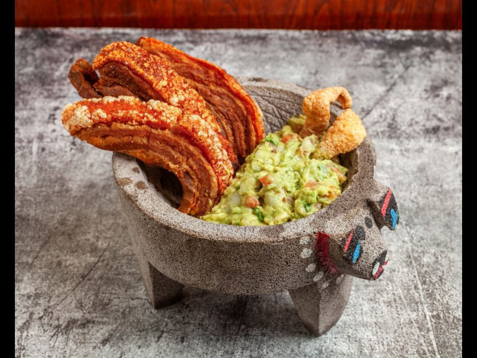 Chicharron & Guacamole.