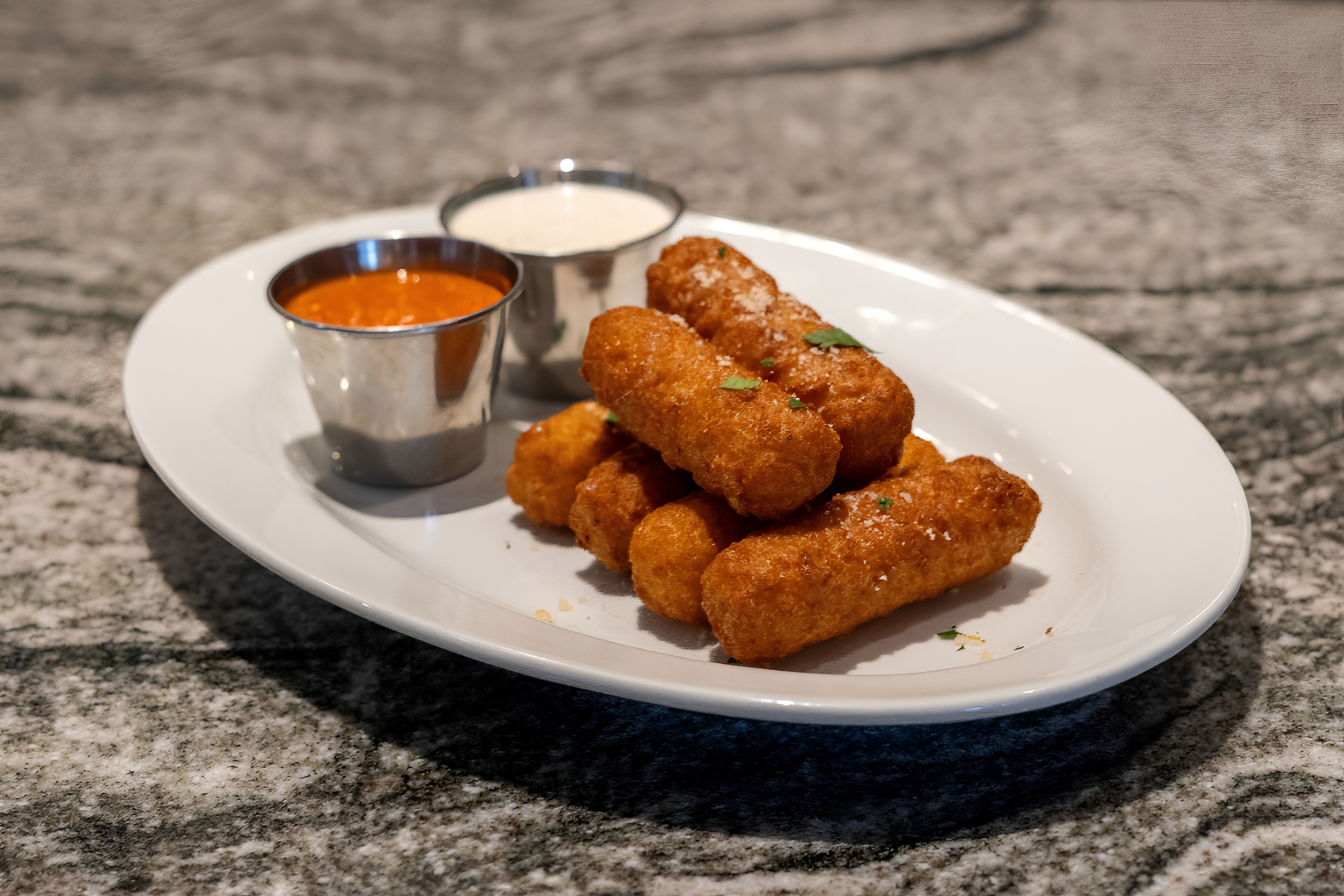 Mozzarella Marinara.