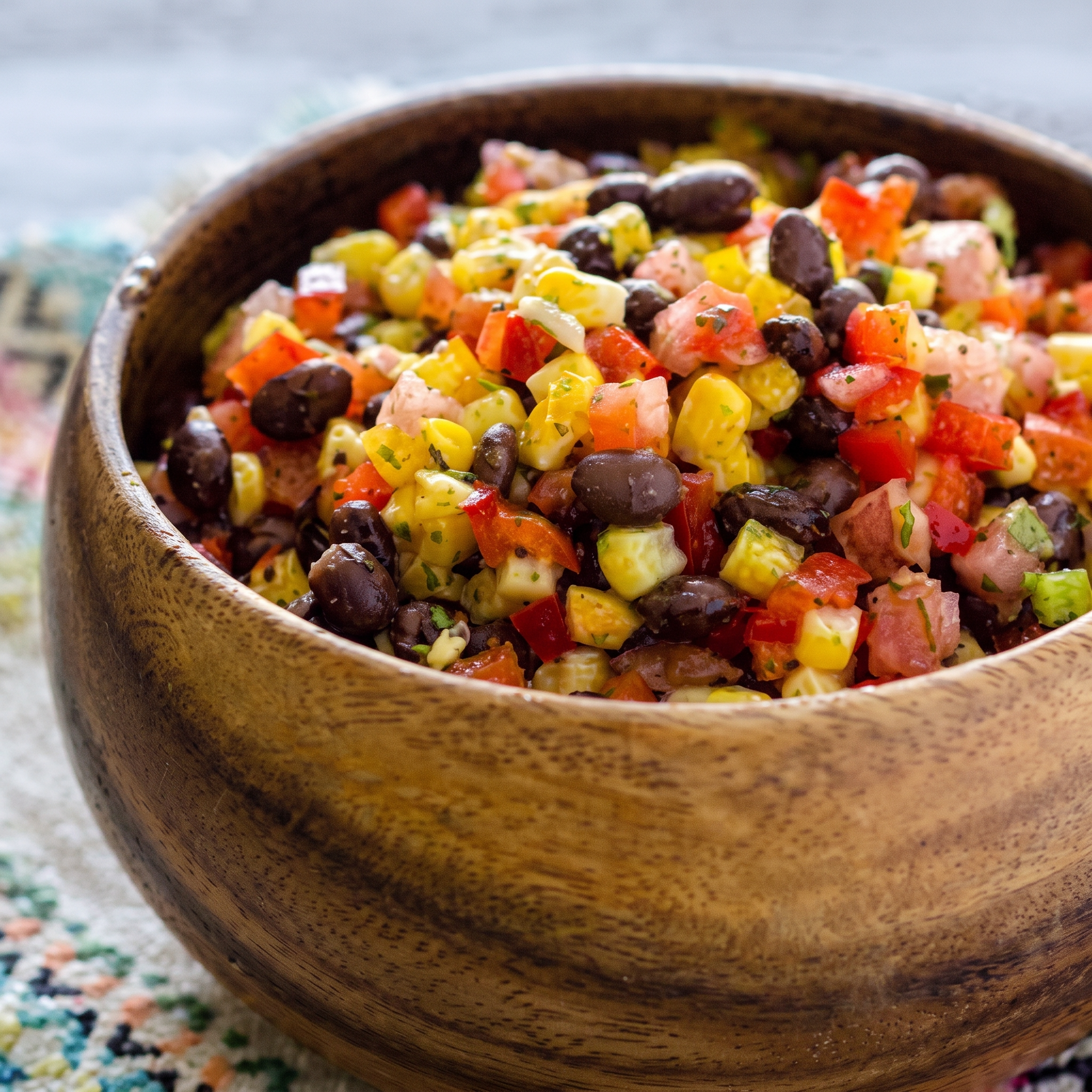 Corn & Bean Salad.