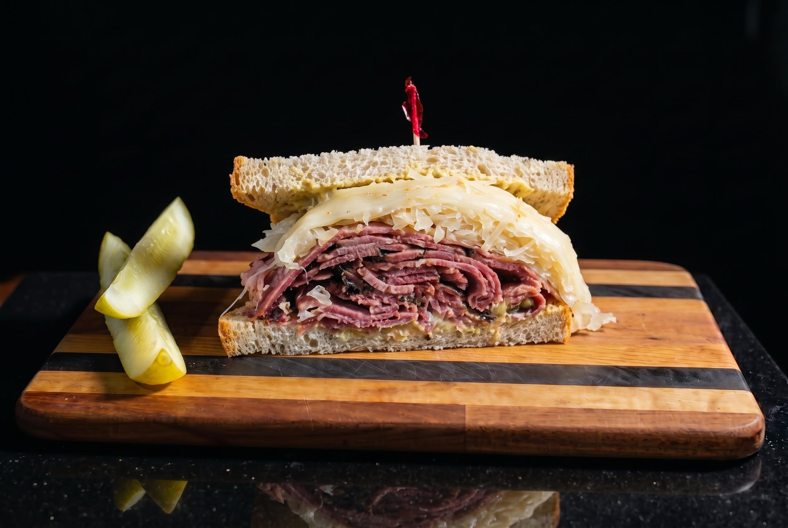 Pastrami Reuben.