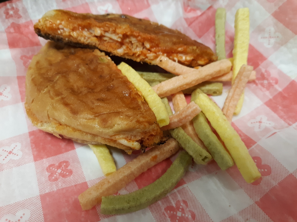 Buffalo Chicken Panini.