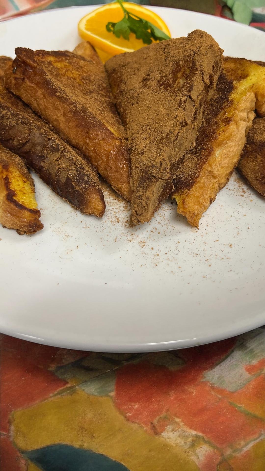 Cinnamon Sugar French Toast.