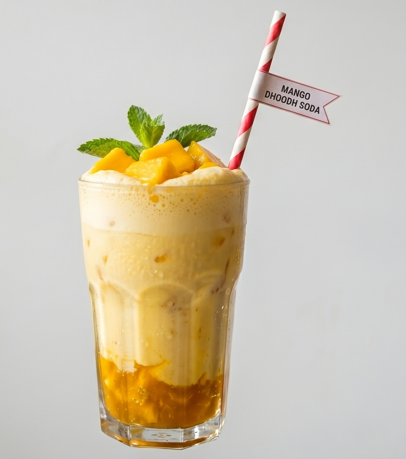 Mango Delight Dhudh Soda.