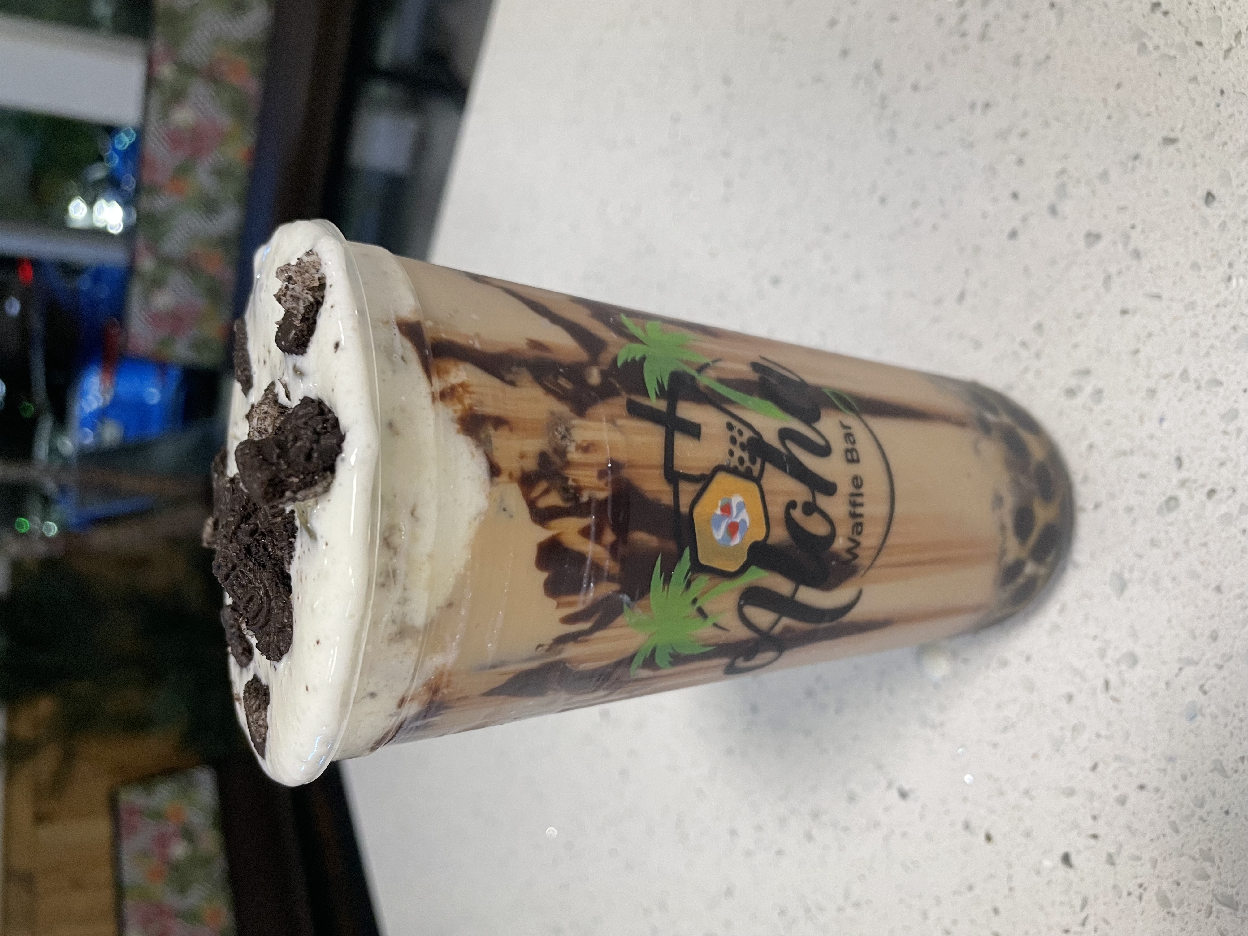 Oreo Milk Tea.