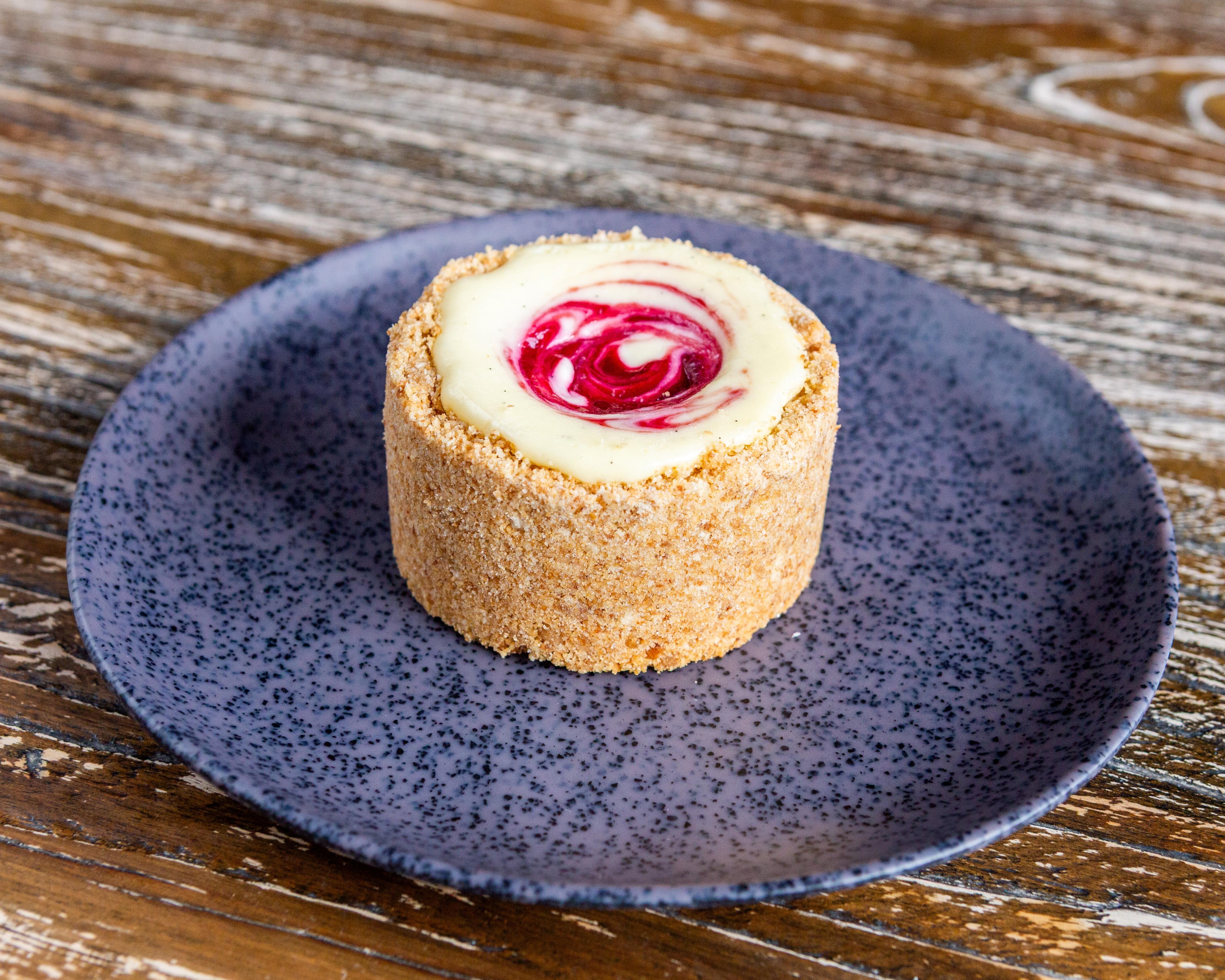 Raspberry Cheesecake.