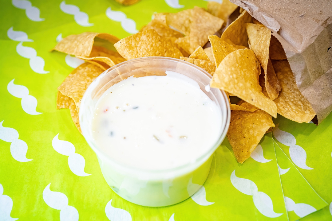 Chips & Queso 8oz.