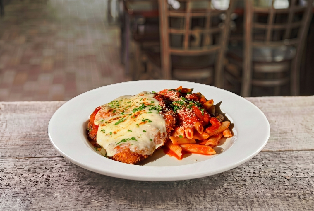 GF Chicken Parmigiana.