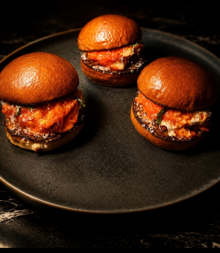 Chicken Parm Sliders.