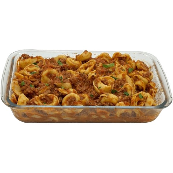 Tortellini with Meat Sauce Platter.
