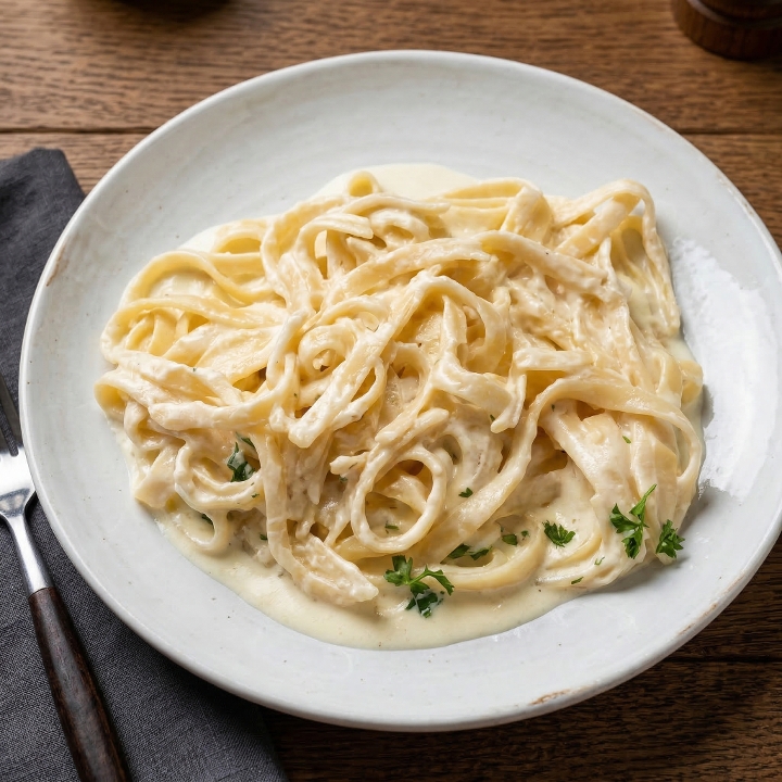 Fettuccini Alfredo.