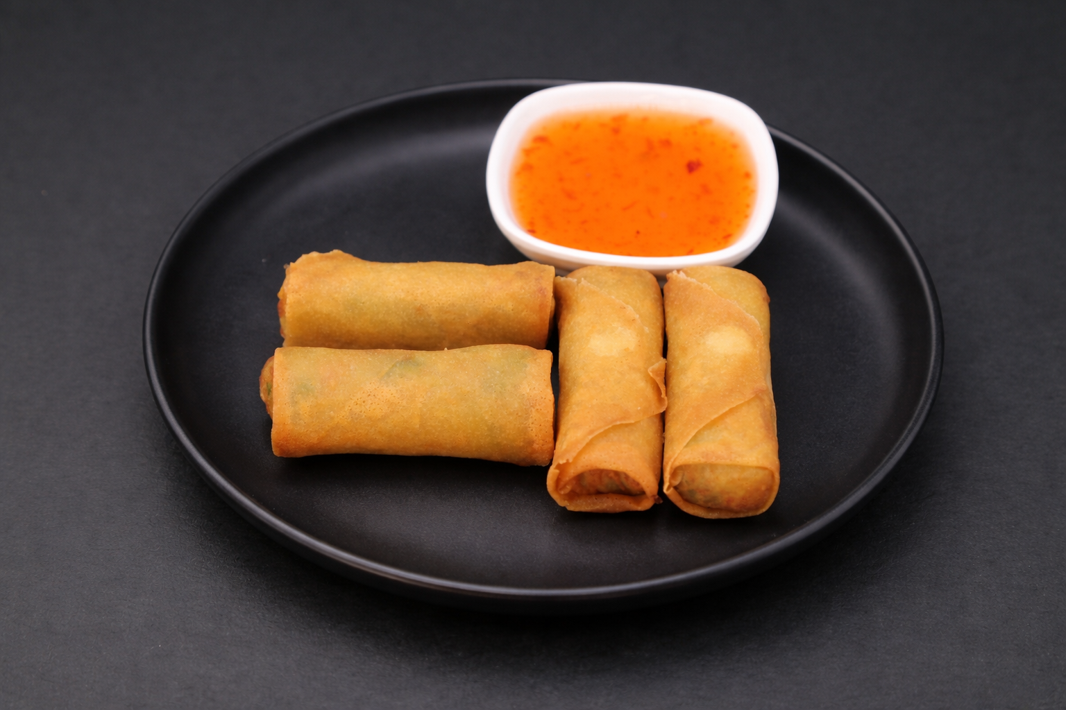 Vegetable Spring Rolls (4 Pcs).