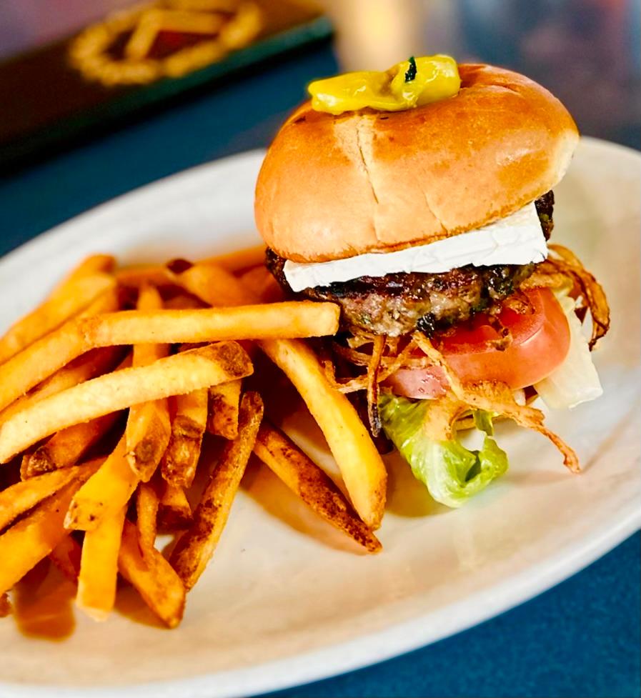 Classic Lamb Burger.