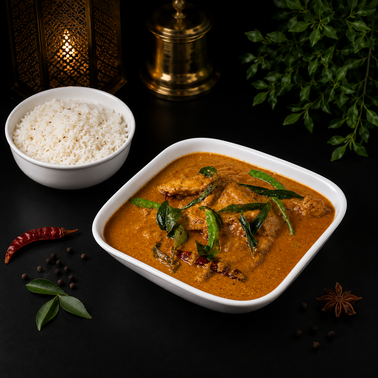 Home Style Chicken Curry.